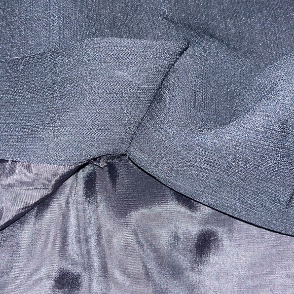 Alex Garfield black fully lined knee length pencil skirt size 10 EUC - Picture 8 of 8